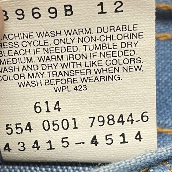 Vntg Levi’s 70’s 40x29 - Picture 4 of 5